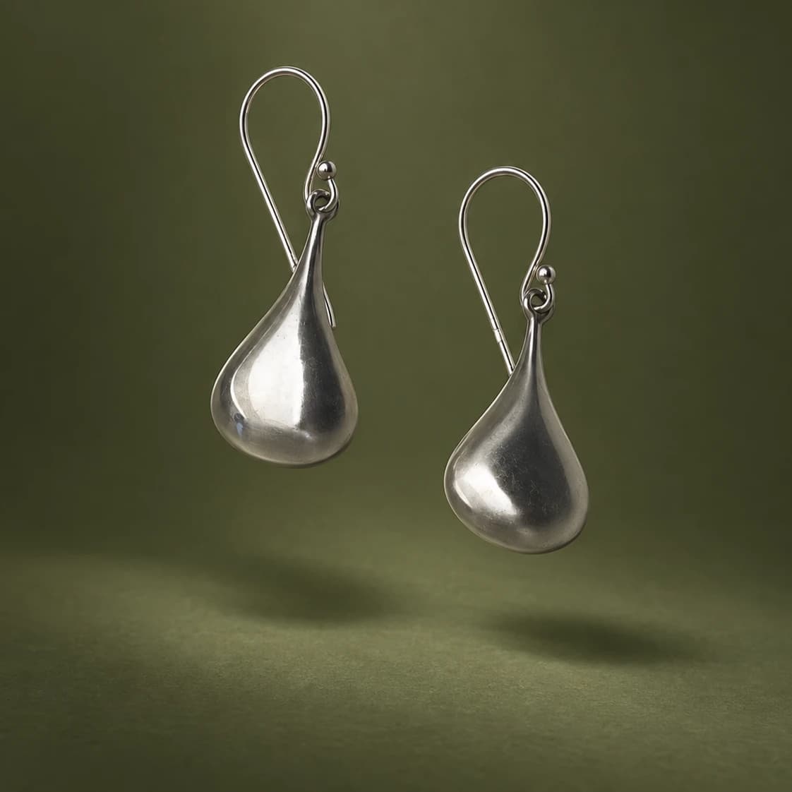 Organic Drop Earrings